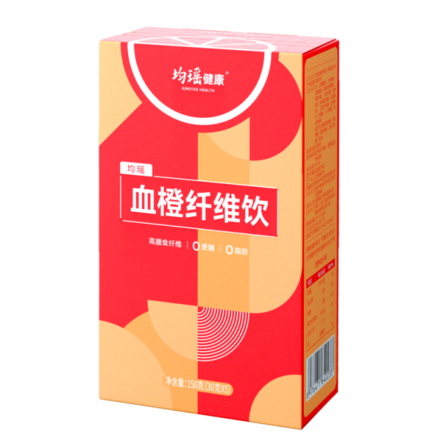12722715.均瑶健康 血橙纤维饮 吸附油脂平衡肠道 大餐无负担