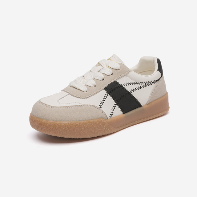 12737403.【Walker shop 新款果冻底时尚休闲德训鞋 V151103