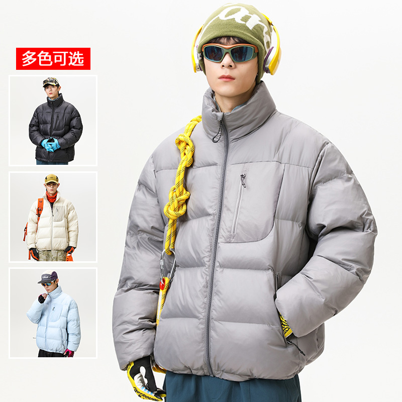 12744518.衣仕梵秋冬新款男式立领面包服保暖潮流情侣款棉衣【衣仕梵男装QD】