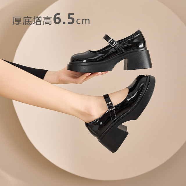 12764320.乐福鞋纯色百搭简约软底舒适一脚蹬单鞋