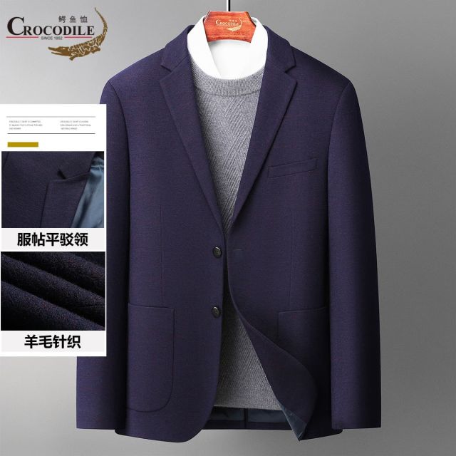 12797669.【羊毛针织】冬季专柜舒适休闲百搭男式西服男