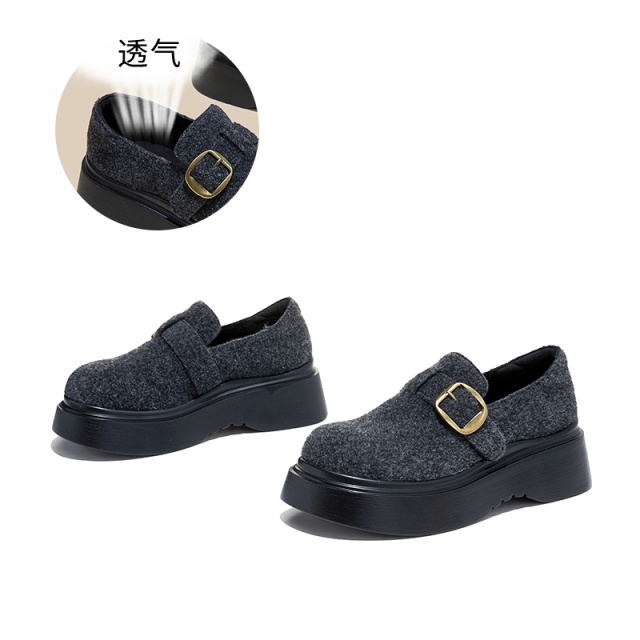 12806597.墨斯本大头厚底玛丽珍鞋女新款休闲百搭乐福鞋轻奢高级感潮流单鞋女款12369