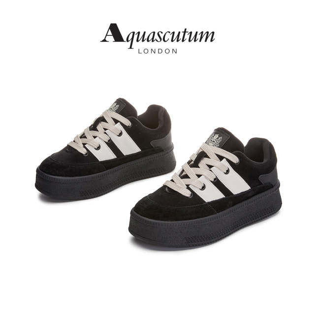 12867750.【墨斯本& Aquascutum/雅格狮丹联名款】【捡漏爆款】休闲舒适百搭舒适通勤板鞋女休闲鞋女款AS025001