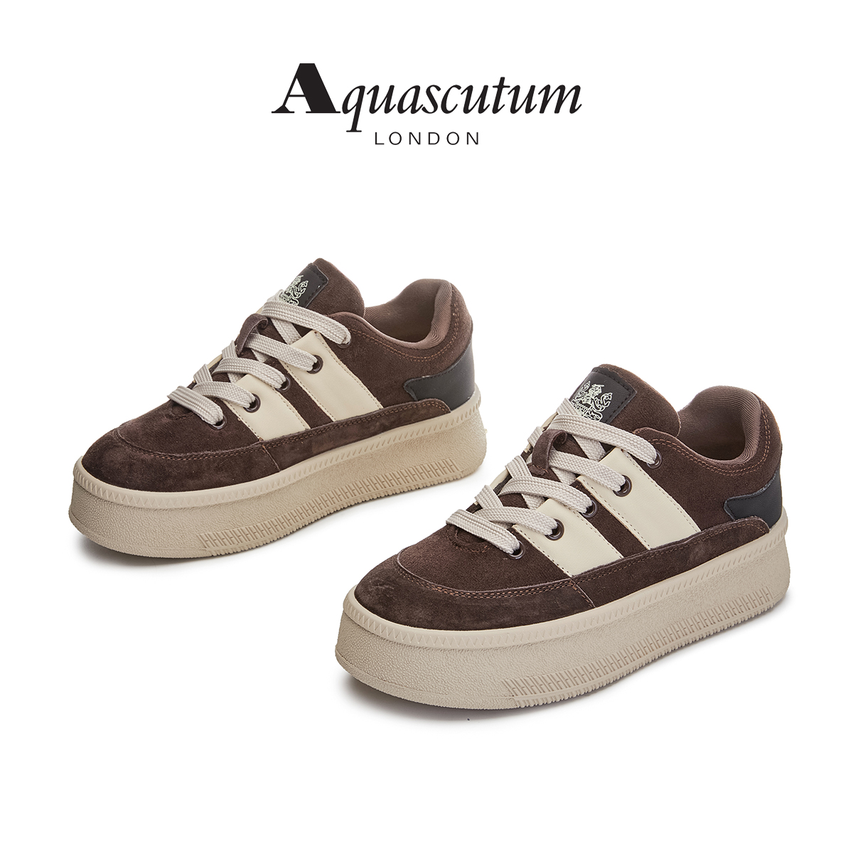 12867750.【墨斯本& Aquascutum/雅格狮丹联名款】【捡漏爆款】休闲舒适百搭舒适通勤板鞋女休闲鞋女款AS025001