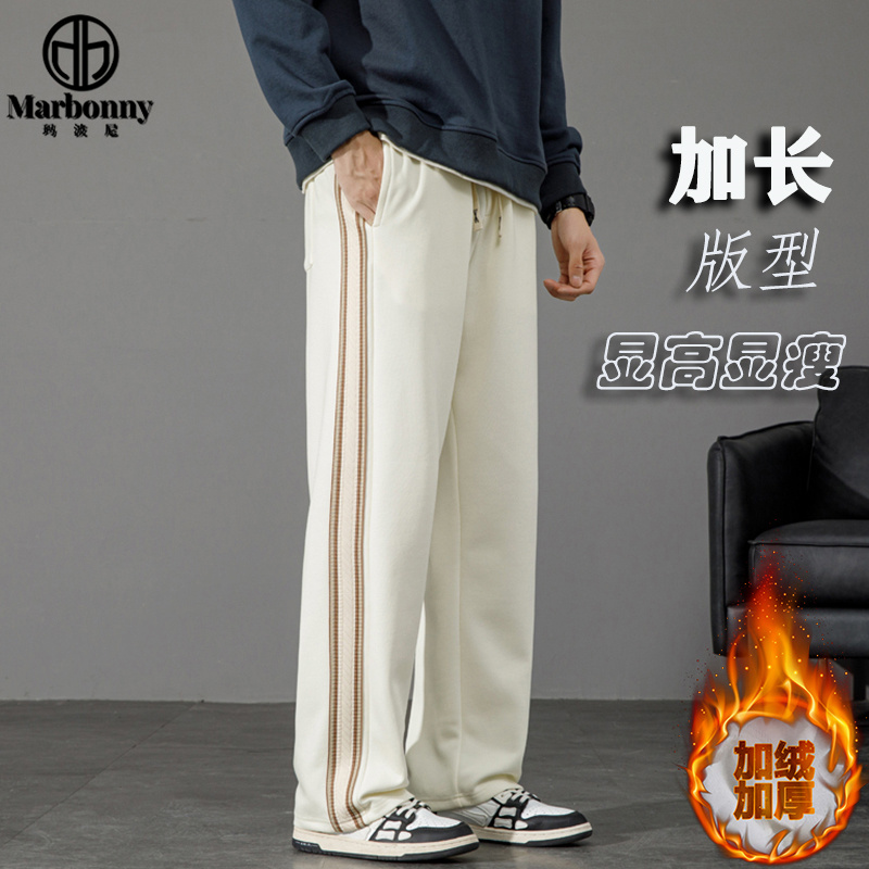 12886291.2025冬季高品质爆款加绒加厚卫裤