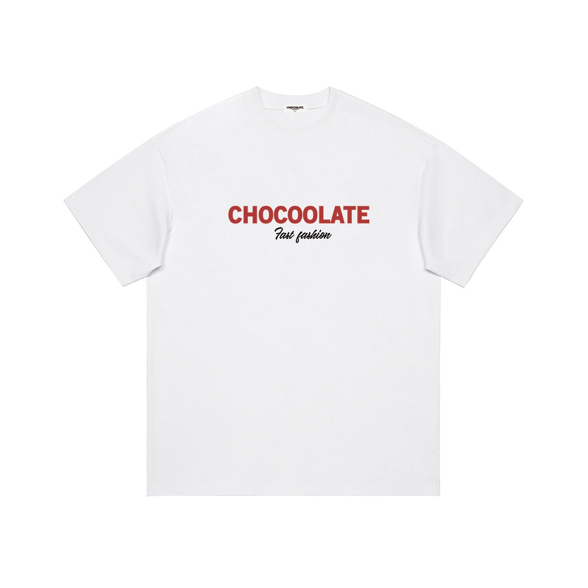 13708834.i.t CHOCOOLATE短袖LOGO全棉圆领T恤男女情侣
