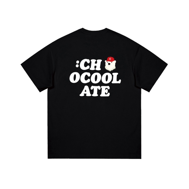 13710025.i.t CHOCOOLATE背面LOGO大印花短袖男女T恤衫