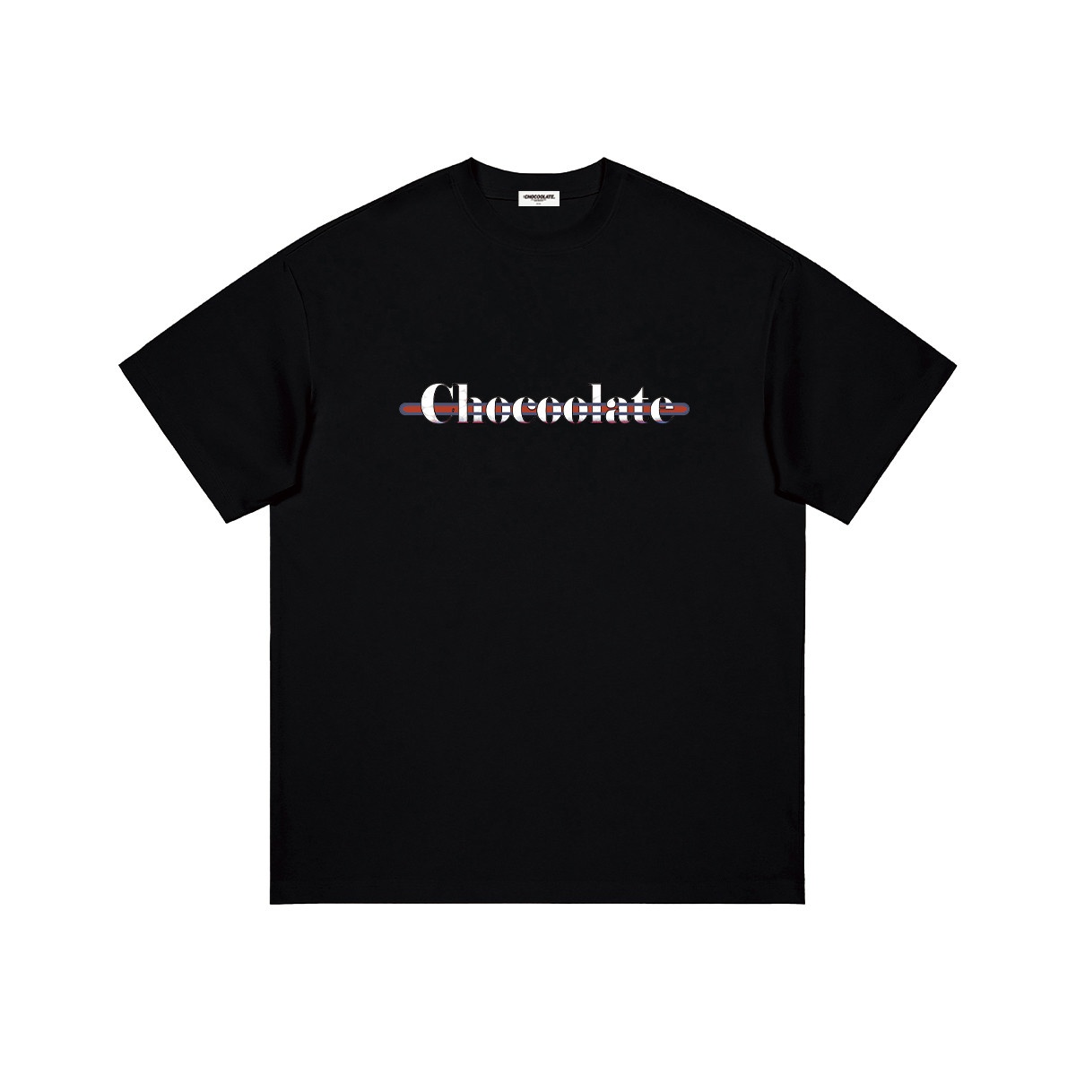 13709686.it CHOCOOLATE宽松圆领LOGO印花T恤全棉短袖男