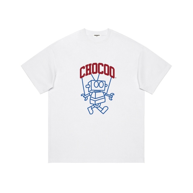 13709914.i.t CHOCOOLATE卡通机器人短袖全棉T恤男女情侣款