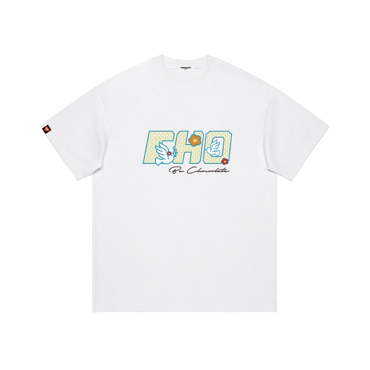 13709729.i.t CHOCOOLATE简约LOGO夏季男女同款短袖t恤