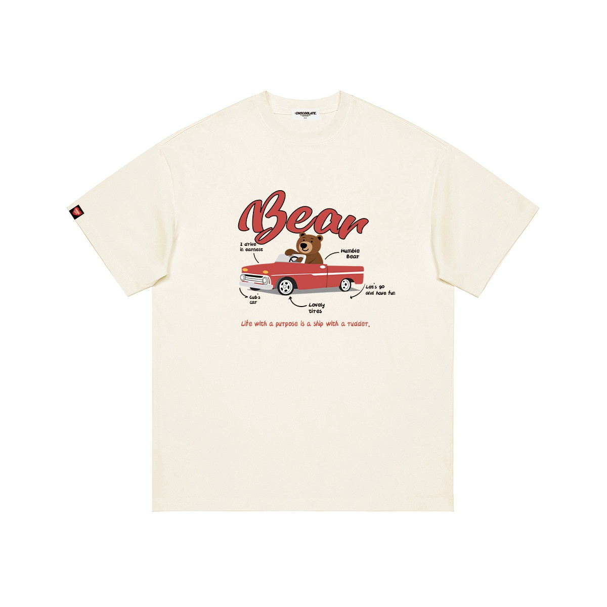 13709691.i.t CHOCOOLATE夏季户外休闲上衣全棉短袖T恤男女