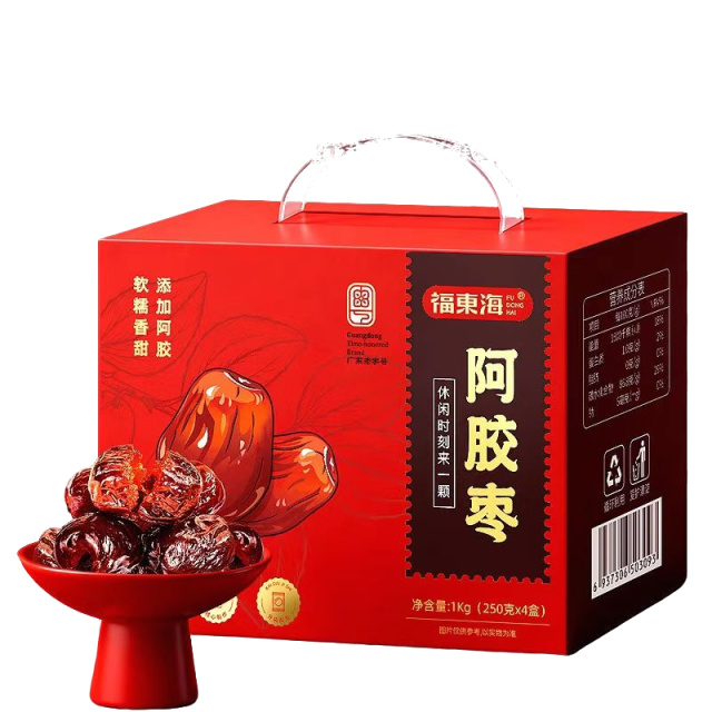 13023548.【福东海】阿胶枣1Kg(250克x4)/盒