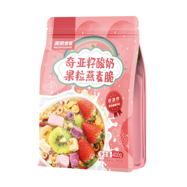 13042717.【全场任选2件】奇亚籽酸奶果粒燕麦脆400g/袋