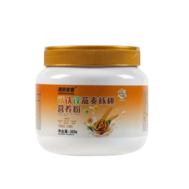 13068812.【全场任选2件】钙铁锌燕麦核桃营养粉360g/罐