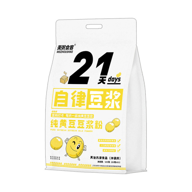 13068811.【全场任选2件】纯豆浆粉525g/袋