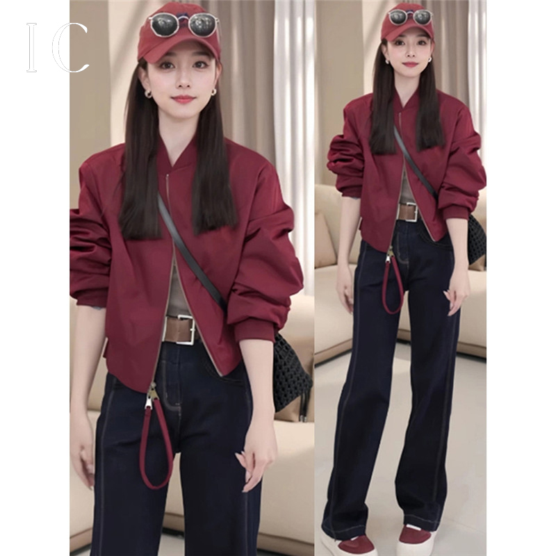 13096443.洋气休闲保暖棒球服外套