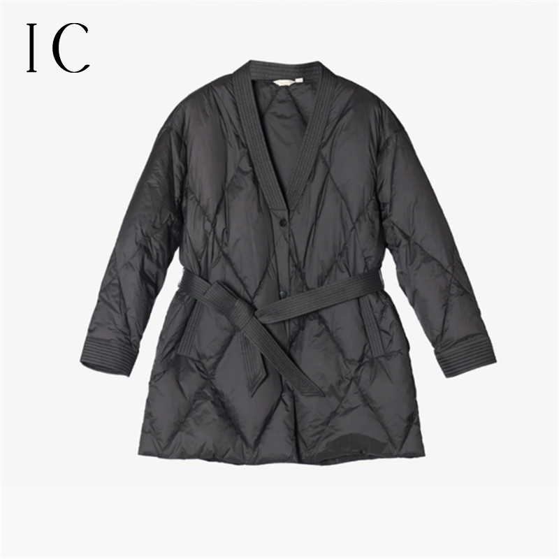 13096426.菱格轻薄保暖羽绒服外套