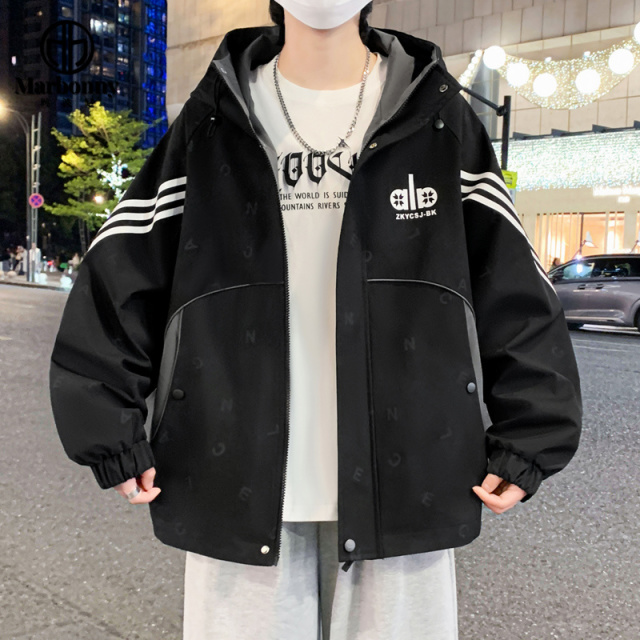 13141391.26年新款潮流青少年冲锋连帽夹克外套