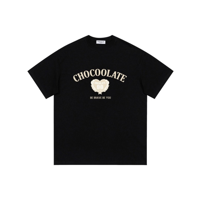 13714093.CHOCOOLATE休闲简约圆领短袖t恤夏季薄款宽松女款上衣