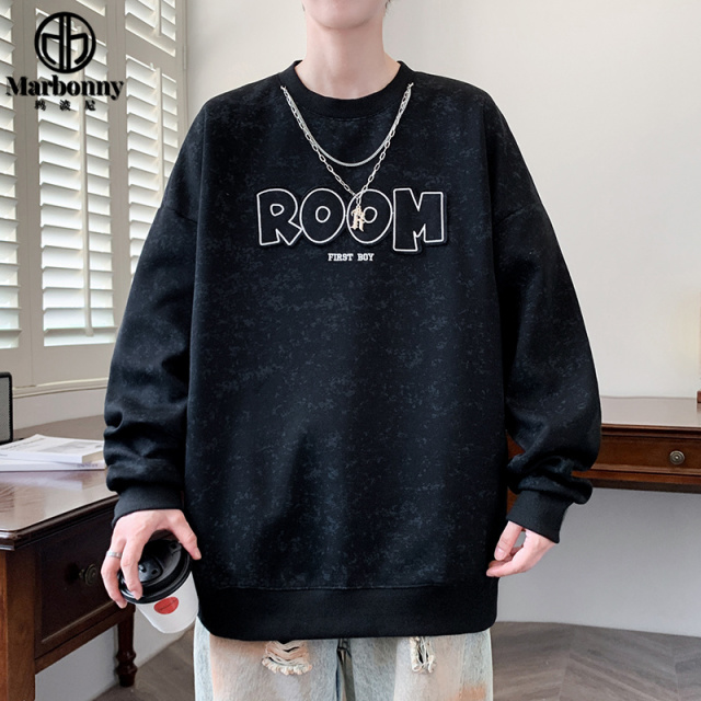 13142935.【潮流】休闲青少年时尚春季新款套头卫衣