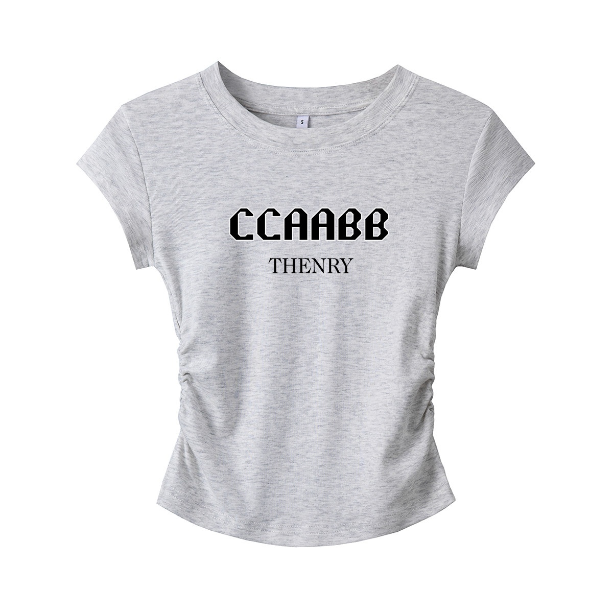 13714497.it ccaabb女装辣妹风夏季款T恤短袖百搭休闲女上衣收腰