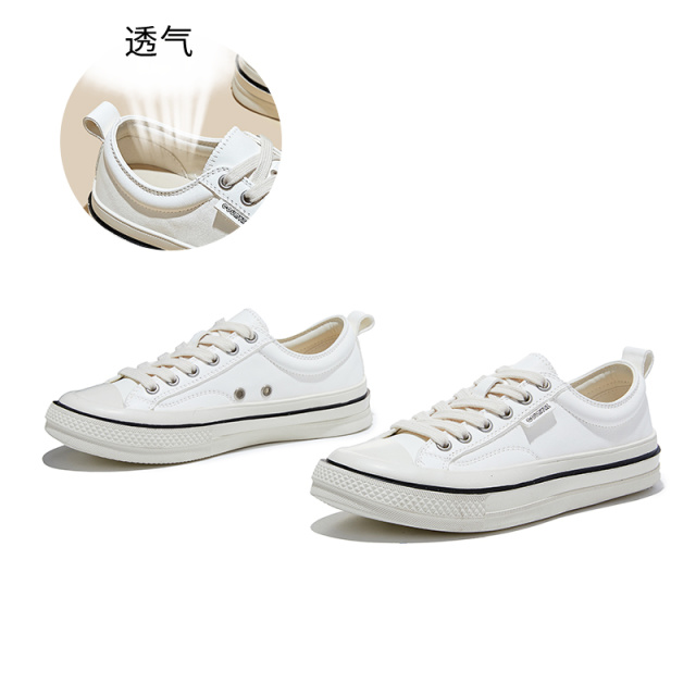 13147954.墨斯本头层牛皮小白鞋女新款厚底增高板鞋休闲女鞋潮百搭鞋子女款12622