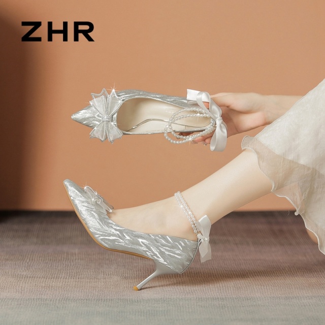 13148911.【ZHR则则】高跟鞋尖头套脚细跟女鞋[格利特]