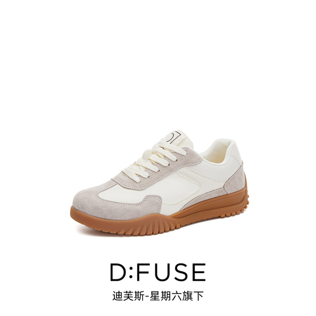 13156383.墨斯本D:Fuse/迪芙斯新款厚底增高运动休闲百搭女鞋星期六集团DF4311202J