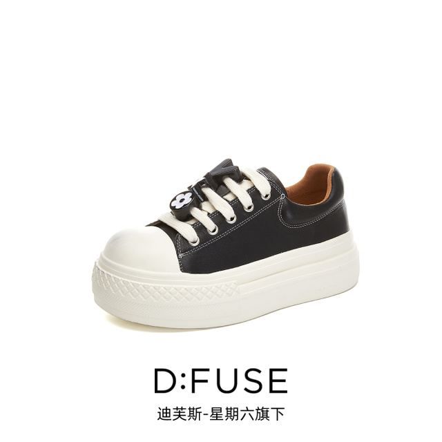 13156308.墨斯本D:Fuse/迪芙斯新款厚底增高运动休闲百搭女鞋星期六集团DF4311230J