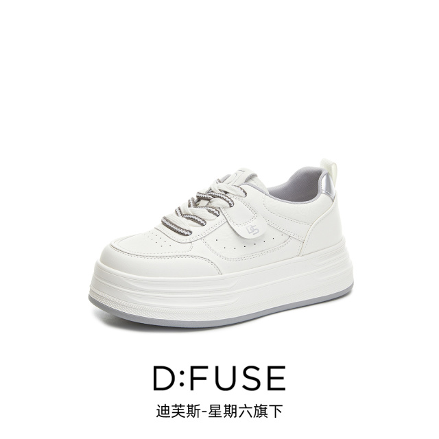 13156311.墨斯本D:Fuse/迪芙斯新款厚底增高运动休闲百搭女鞋星期六集团DFD111237I