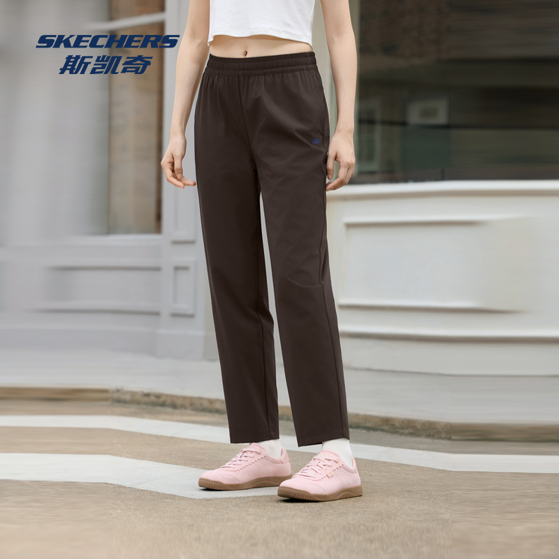13156524.斯凯奇女士时尚舒适简约运动休闲长裤