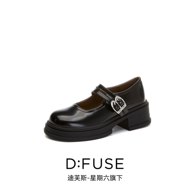 13157210.墨斯本D:Fuse/迪芙斯新款厚底增高运动休闲百搭女鞋星期六集团DFD111225I