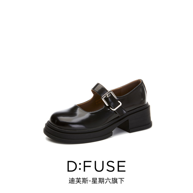 13156293.墨斯本D:Fuse/迪芙斯新款厚底增高运动休闲百搭女鞋星期六集团DFD111220I