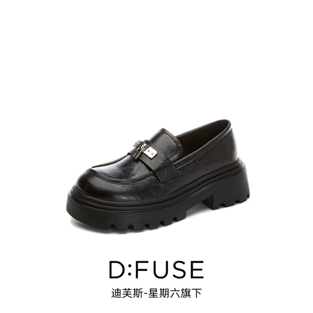 13157188.墨斯本D:Fuse/迪芙斯新款厚底增高运动休闲百搭女鞋星期六集团DFD111230I