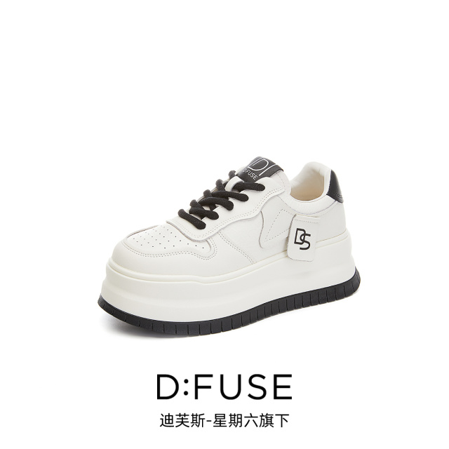 13156289.墨斯本D:Fuse/迪芙斯新款厚底增高运动休闲百搭女鞋星期六集团DF4311227J