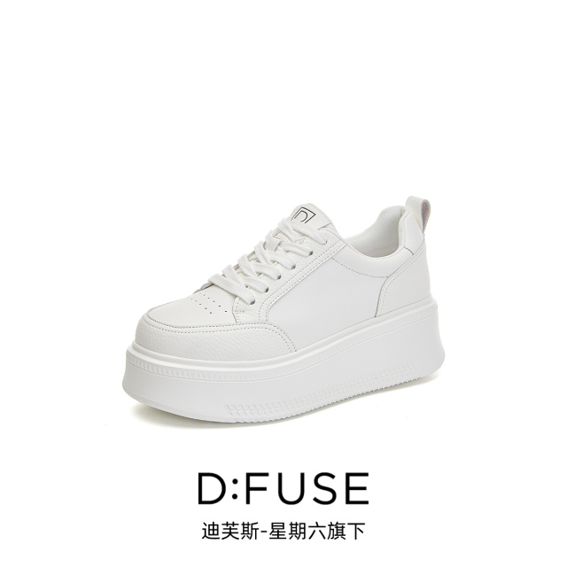 13156309.墨斯本D:Fuse/迪芙斯新款厚底增高运动休闲百搭女鞋星期六集团DFD111213I