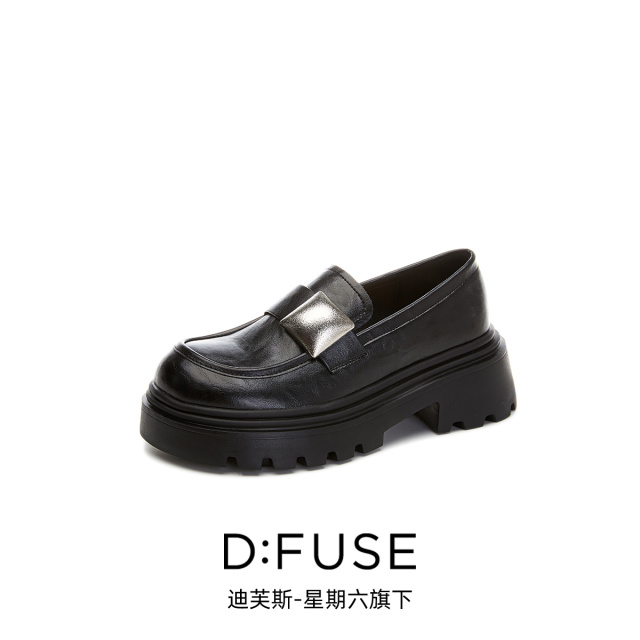 13157231.墨斯本D:Fuse/迪芙斯新款厚底增高运动休闲百搭女鞋星期六集团DFD111226I