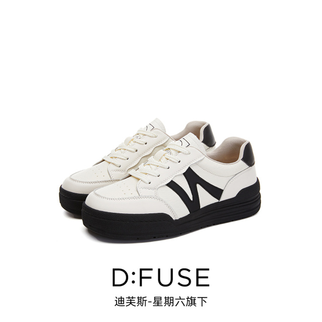 13156305.墨斯本D:Fuse/迪芙斯新款厚底增高运动休闲百搭女鞋星期六集团DF4311206J
