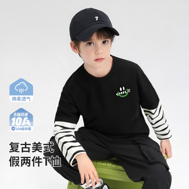 13165598.精典泰迪Classic Teddy长袖T恤(奇幻笑脸)