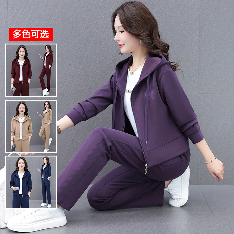 13178361.衣仕梵春秋新款女式韩版减龄显瘦休闲运动套装【衣仕梵女装QD】