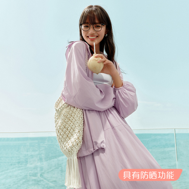 13240021.艾莱依防晒衣夏季UPF100凉感透气原纱户外穿搭轻薄防晒服