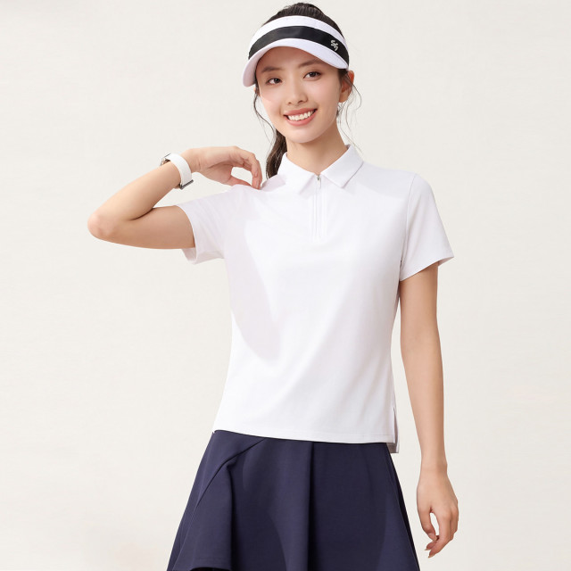 13265601.361°休闲简约女装百搭短T翻领短袖662624115