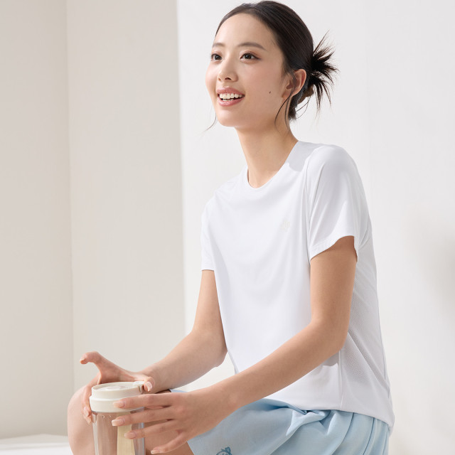 13265803.361°清爽透气女装运动短T休闲圆领短袖662624109