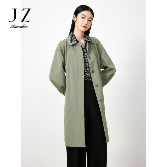13266786.商场同款JZ玖姿通勤女装春季新款风衣外套JWDC41210