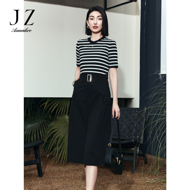 13292083.商场同款JZ玖姿优雅浪漫假两件连衣裙女装夏季新款JWEX50033
