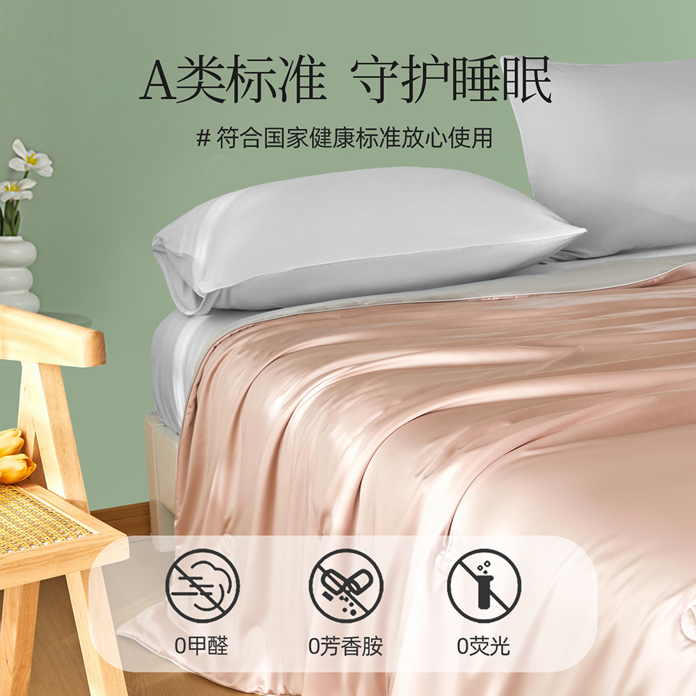 13304450.A类可水洗冰蚕贵肤夏被
