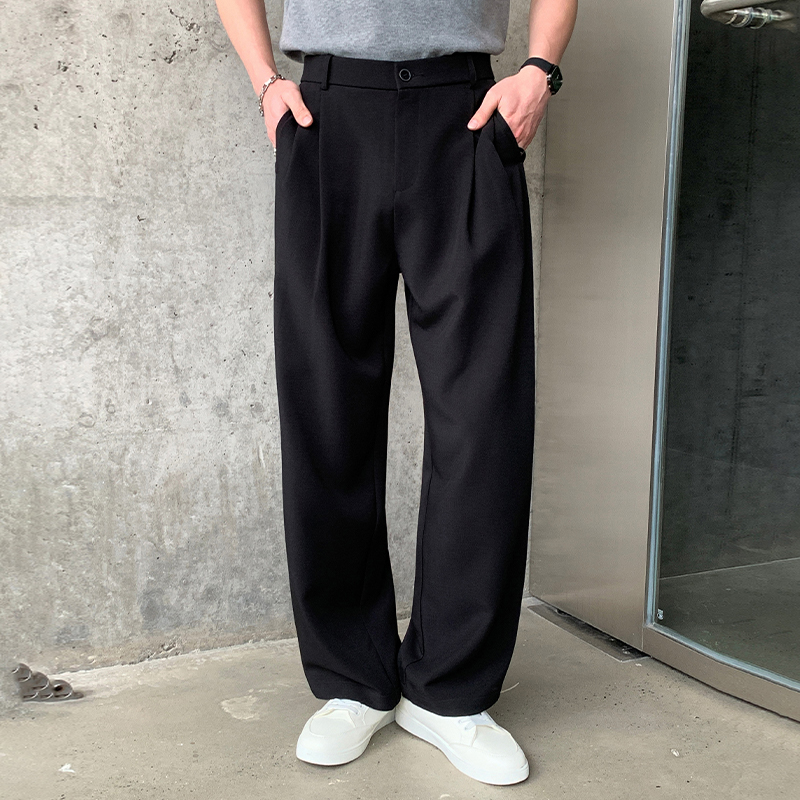 13315934.七玻威春夏上新男式韩版垂感直筒休闲西裤【七玻威男装XJ】