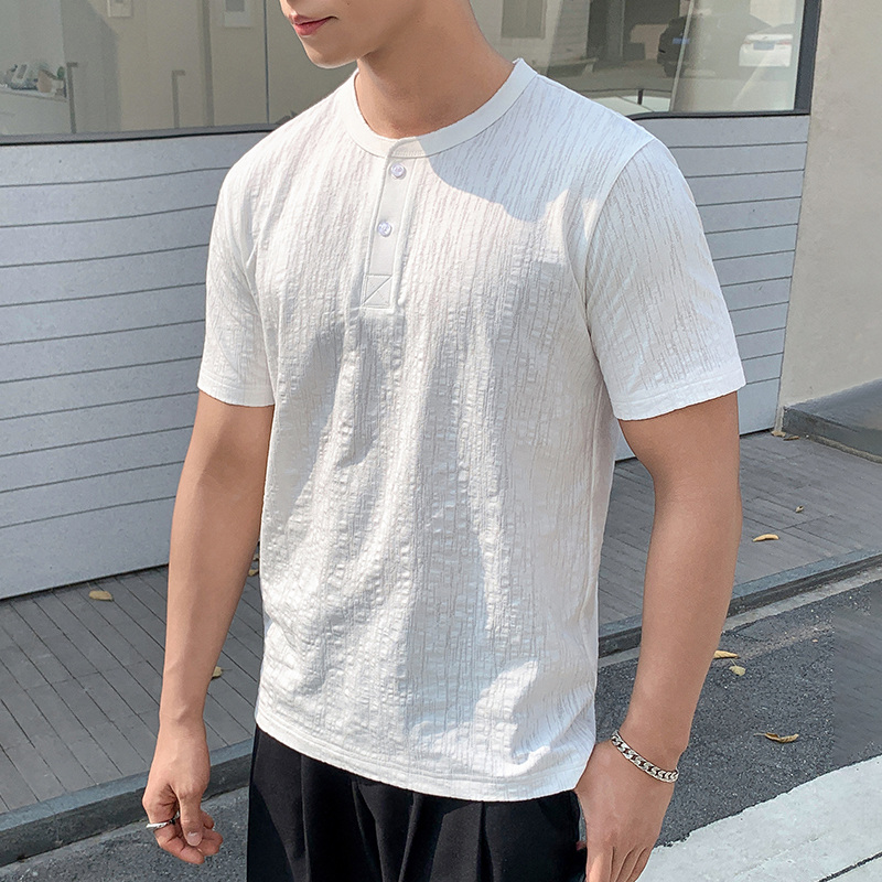 13315946.七玻威夏季上新男式简约经典白色百搭短袖T恤【七玻威男装XJ】