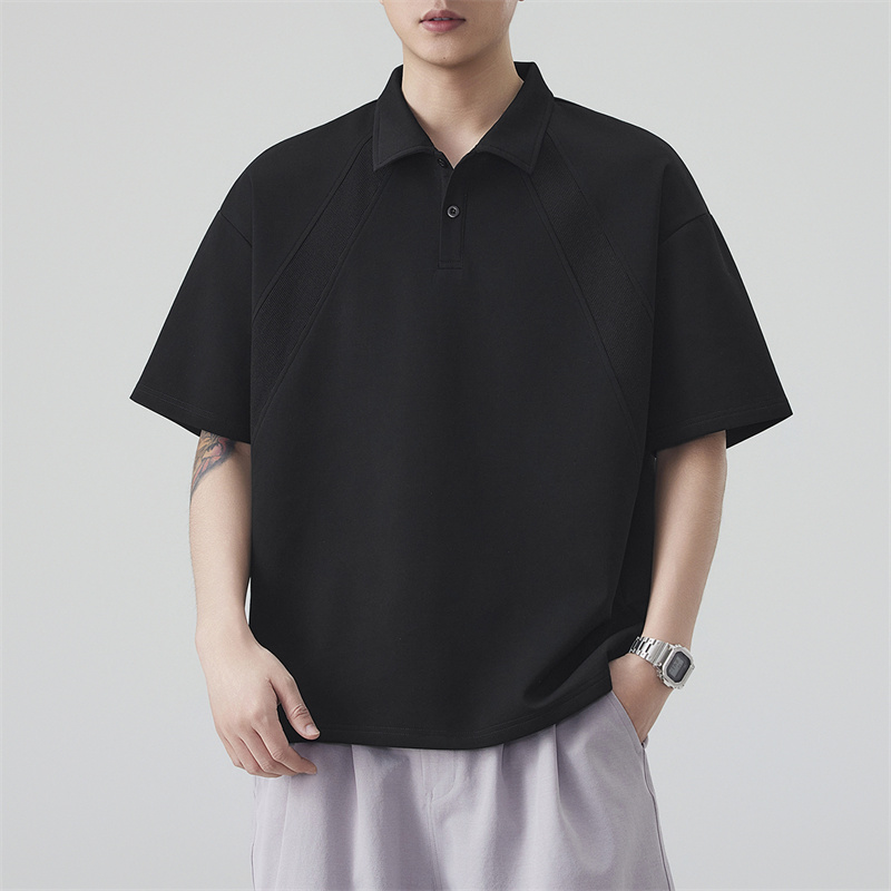 13319519.淘贝鼠夏季上新男式潮牌简约百搭短袖POLO衫【淘贝鼠男装XJ】