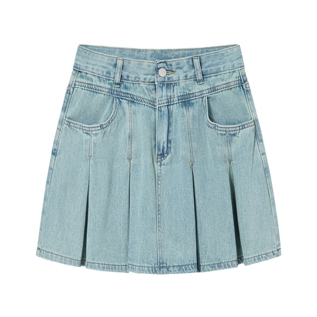 13714391.it ccaabb女装夏季牛仔裤甜酷风半身裙美式复古高腰短裙